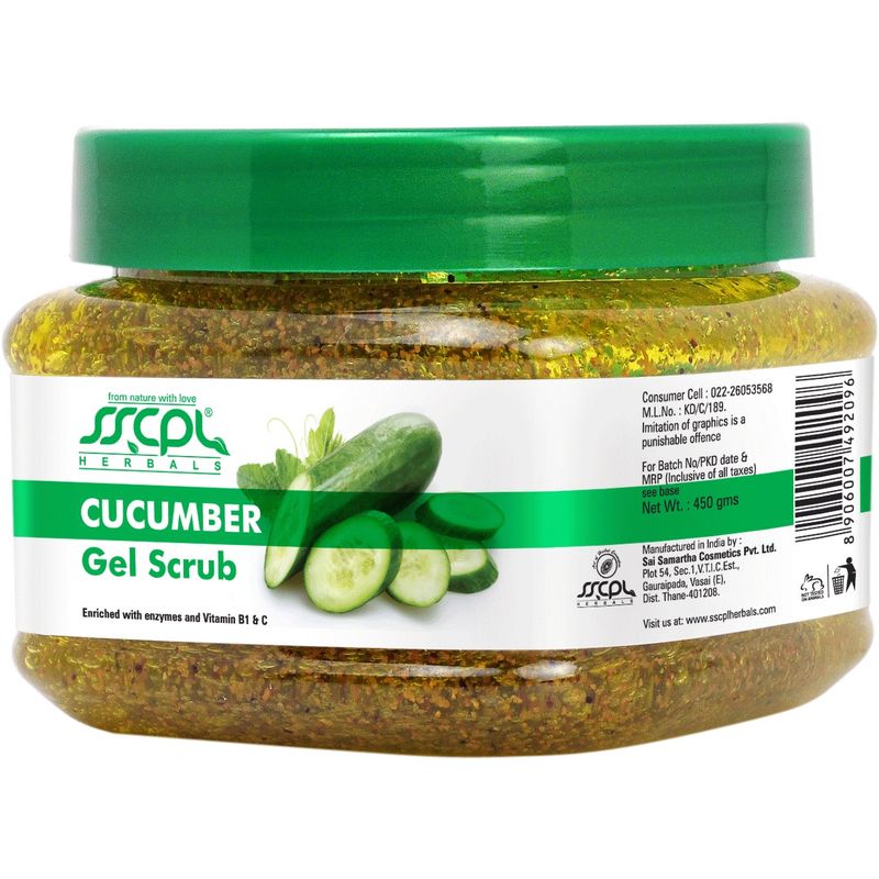 SSCPL Herbals Cucumber Gel Scrub