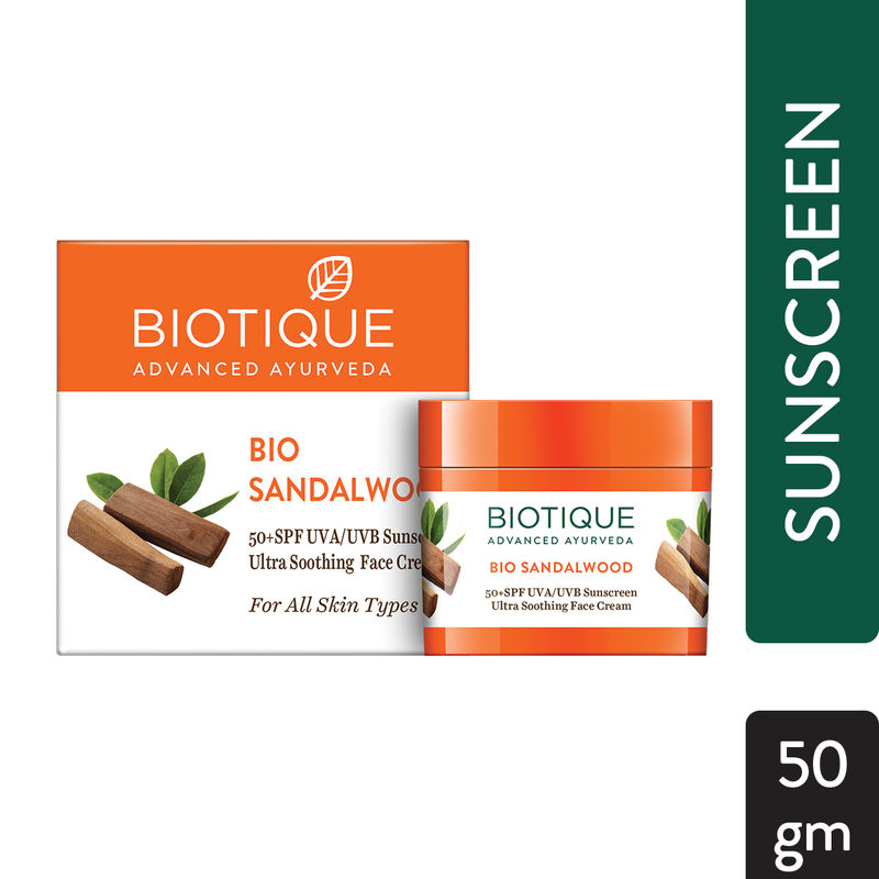 ÐаÑÑинки по запÑоÑÑ biotique bio sandalwood 50+ spf 50 GRAMM