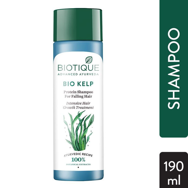 Biotique Bio Kelp Protein Shampoo For Falling Hair Intensive Hair Growth Treatment