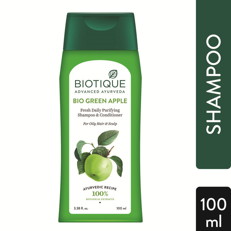 Biotique Bio Green Apple Fresh Daily Purifying Shampoo Conditioner