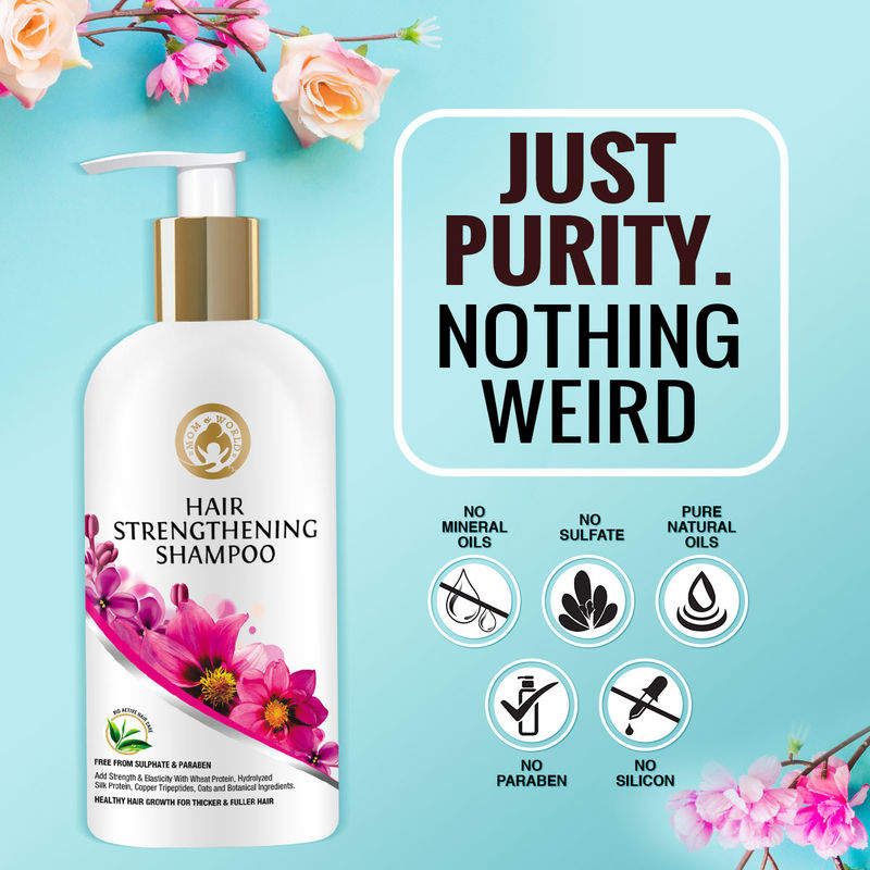 Mom World Hair Strengthening Shampoo At Nykaa Com