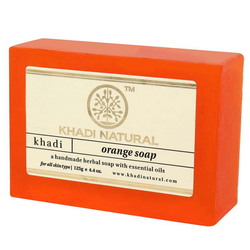 Khadi Natural Orange Soap Buy Khadi Natural Orange Soap Online at Best