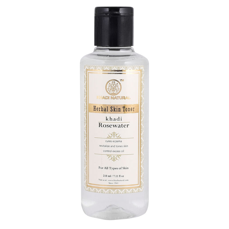 Khadi Natural Herbal Skin Toner Rose Water Buy Khadi Natural Herbal Skin Toner Rose Water Online At Best Price In India Nykaa