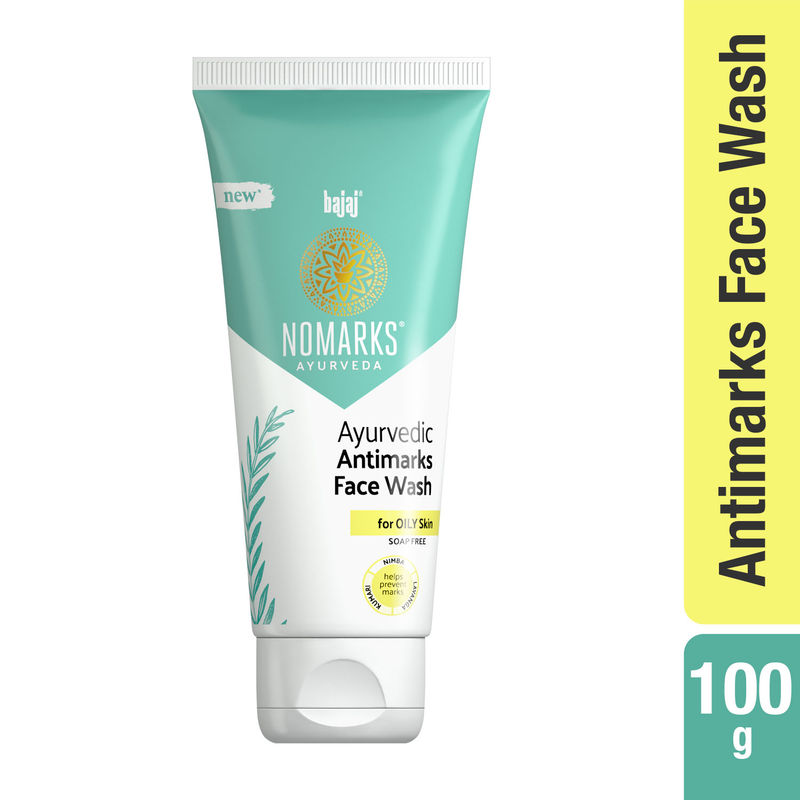 Bajaj Nomarks Ayurvedic Antimarks Facewash for Oily Skin