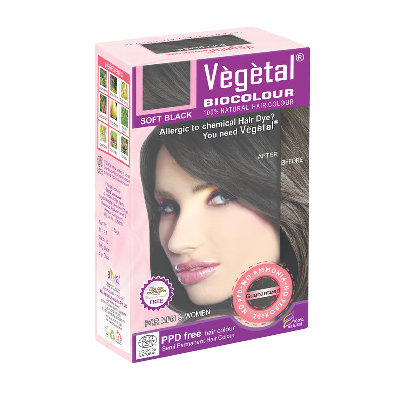 Vegetal Bio Colour Soft Black Free In Pack Color Protection Shampoo