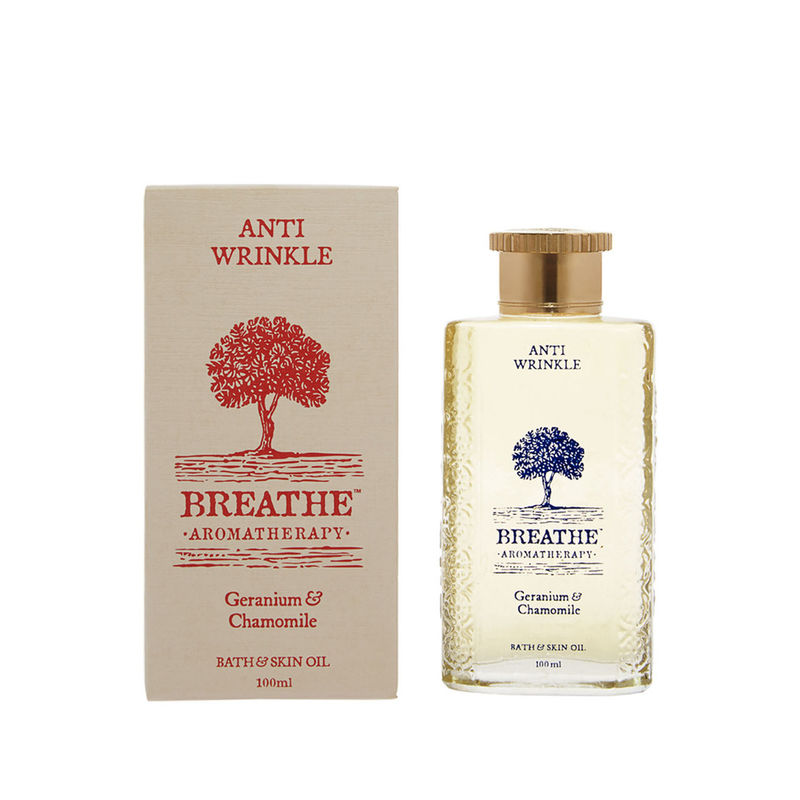 Breathe Aromatherapy Anti Wrinkle Bath And Skin Oil
