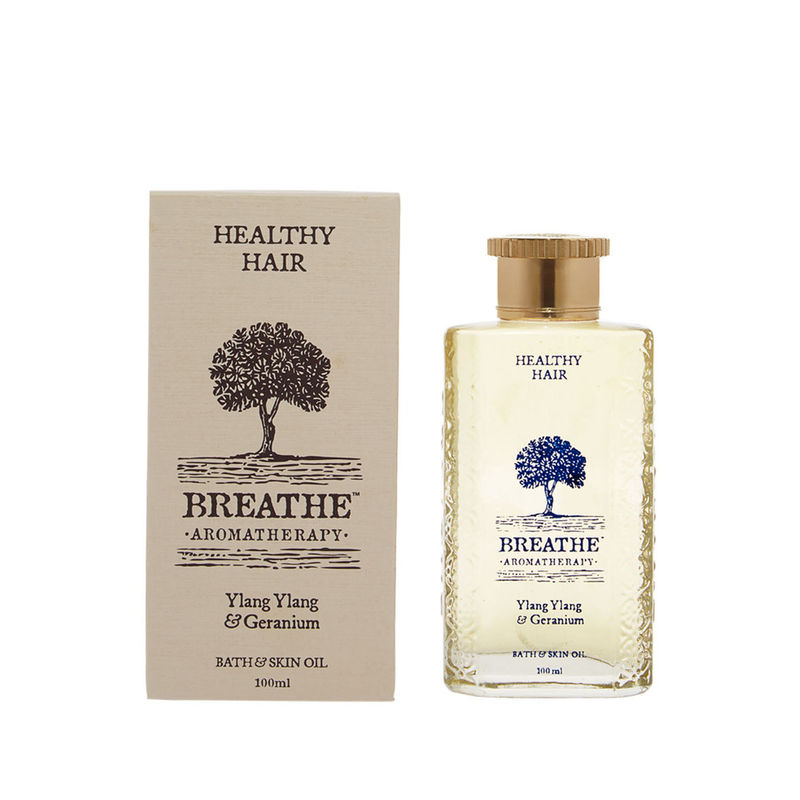 Breathe Aromatherapy Healthy Hair Massage Oil