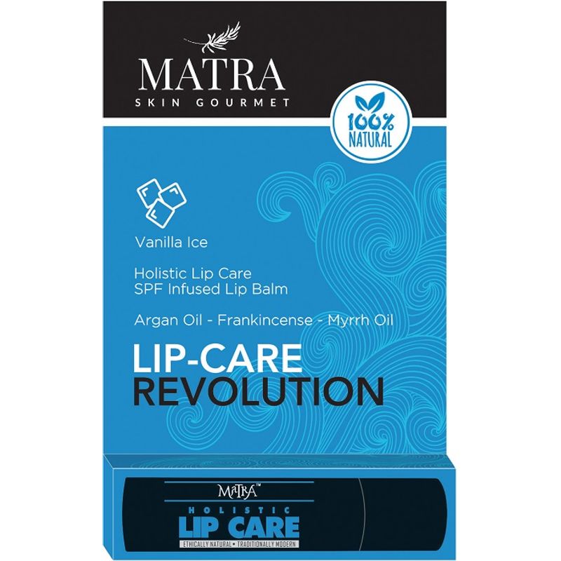 Matra 100% Natural SPF Infused Lip Balm Vanilla Ice