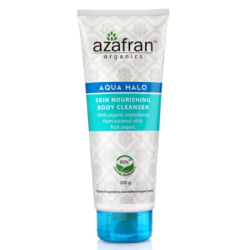 Azafran Organics Aqua Halo Skin Nourishing Body Cleanser