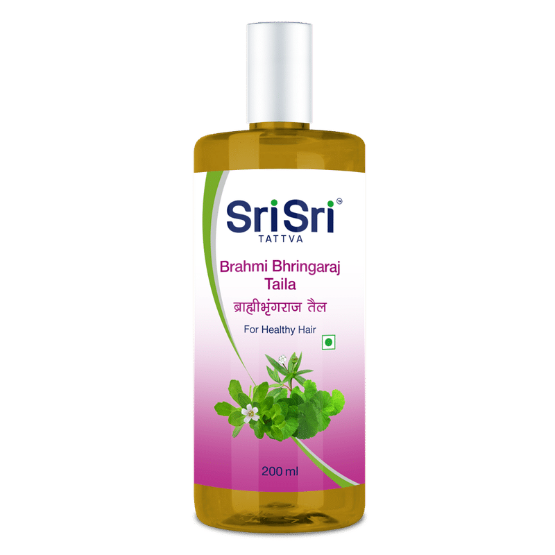 Sri Sri Tattva Brahmi Bhringaraj Taila Hair Oil For Healthy Hair