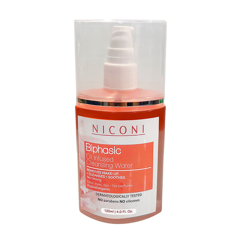 Niconi Bi Phasic Make Up Remover With Biphase Makeup Micellar Water