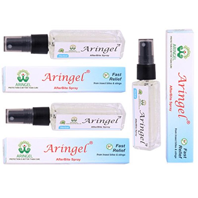 Aringel Afterbite Herbal Spray Fast Relief From Insect Bites & Stings Set Of 3