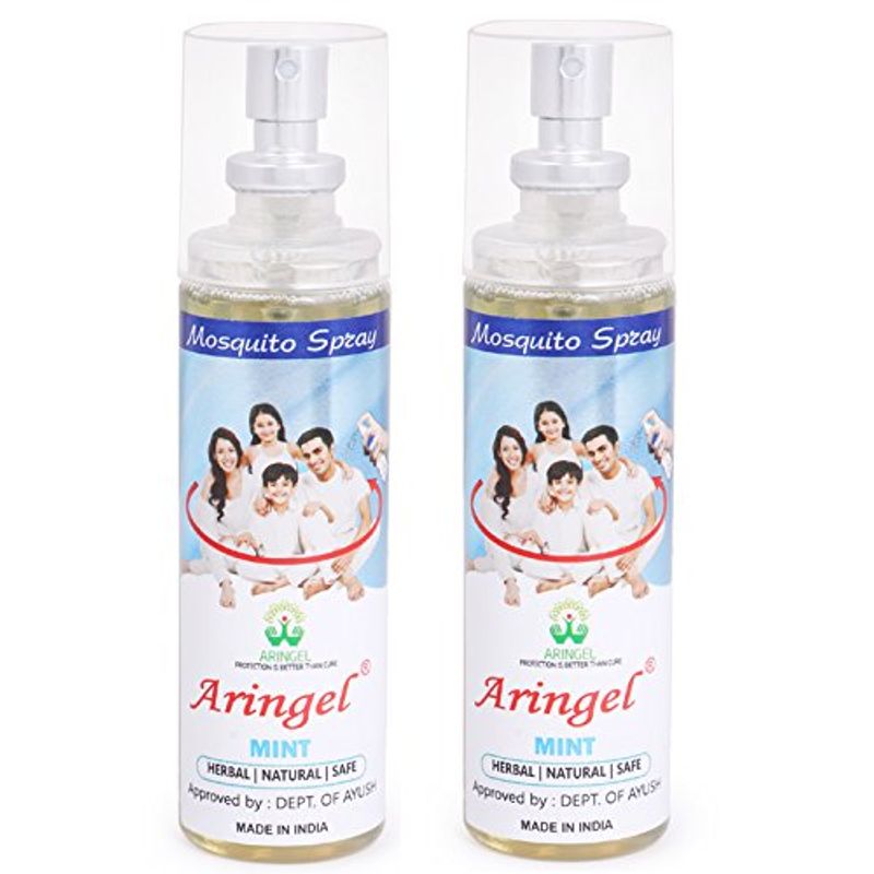 Aringel Mosquito Repellent Spray (Mint) Set Of 2