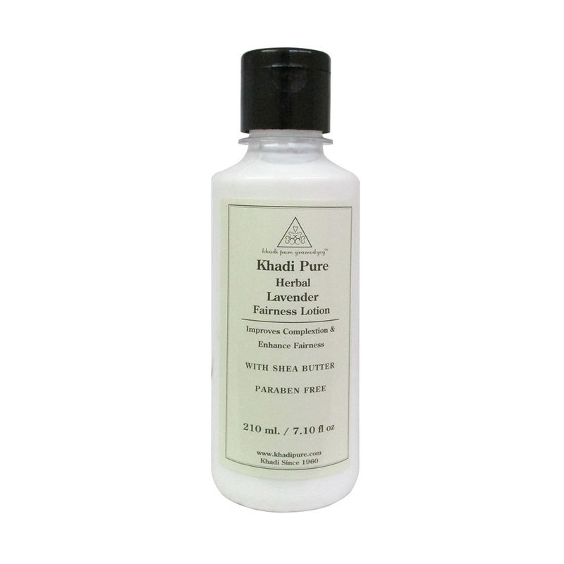 Khadi Pure Herbal Lavender Fairness Lotion With Shea Butter SLS-Paraben Free