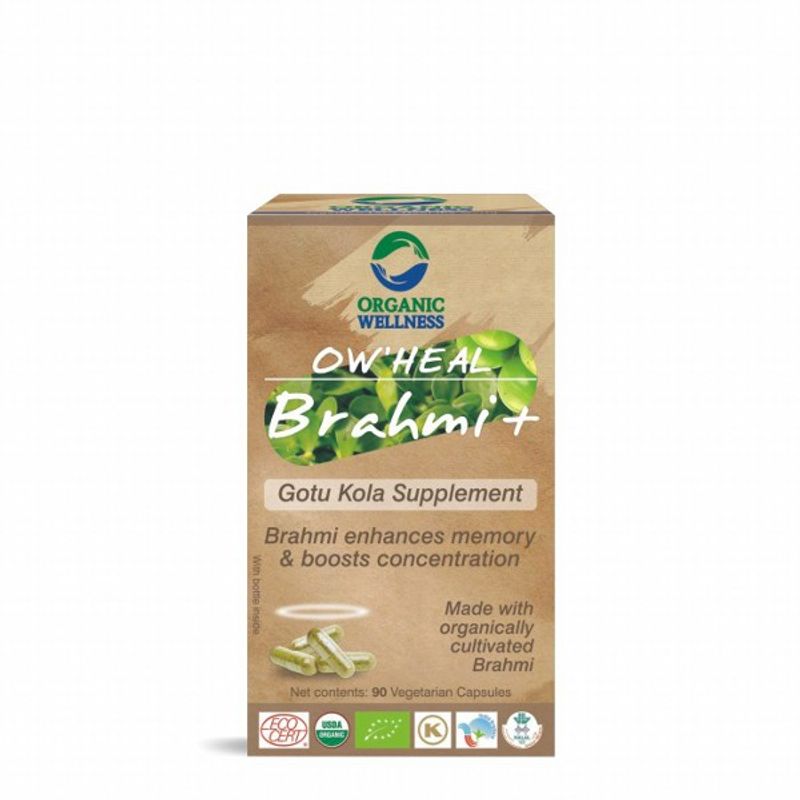 Organic Wellness Heal Brahmi+ (Gotu Kola Supplement)