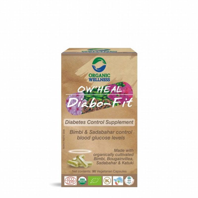 Organic Wellness Heal Diabo-Fit (Diabetes Control Supplement)