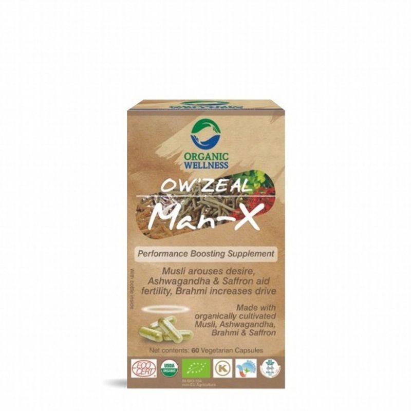 Organic Wellness Zeal Man-X (Performance Boosting Supplement)
