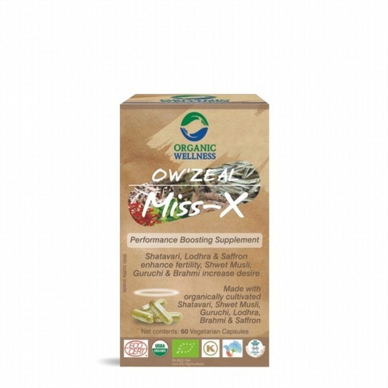 Organic Wellness Zeal Miss-X (Performance Boosting Supplement)