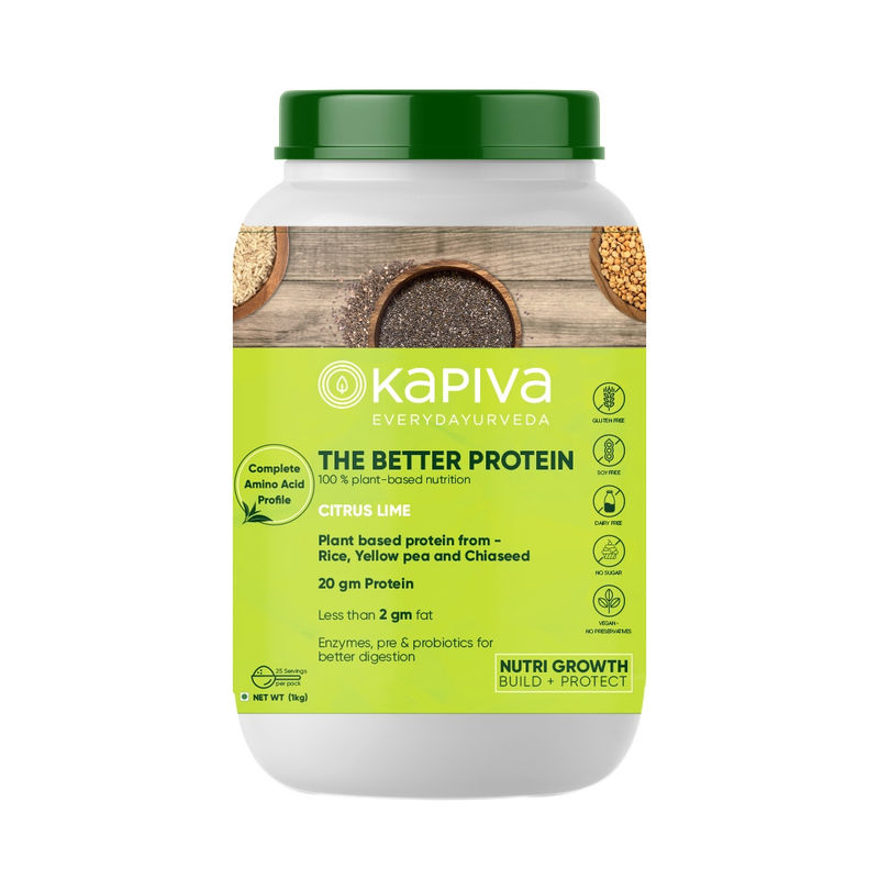 Kapiva Ayurveda The Better Protein Powder - Citrus Lime