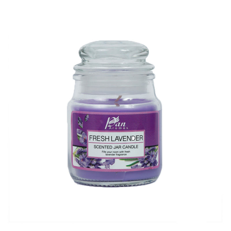 Pan Aromas Fresh Lavender Scented Jar Candle