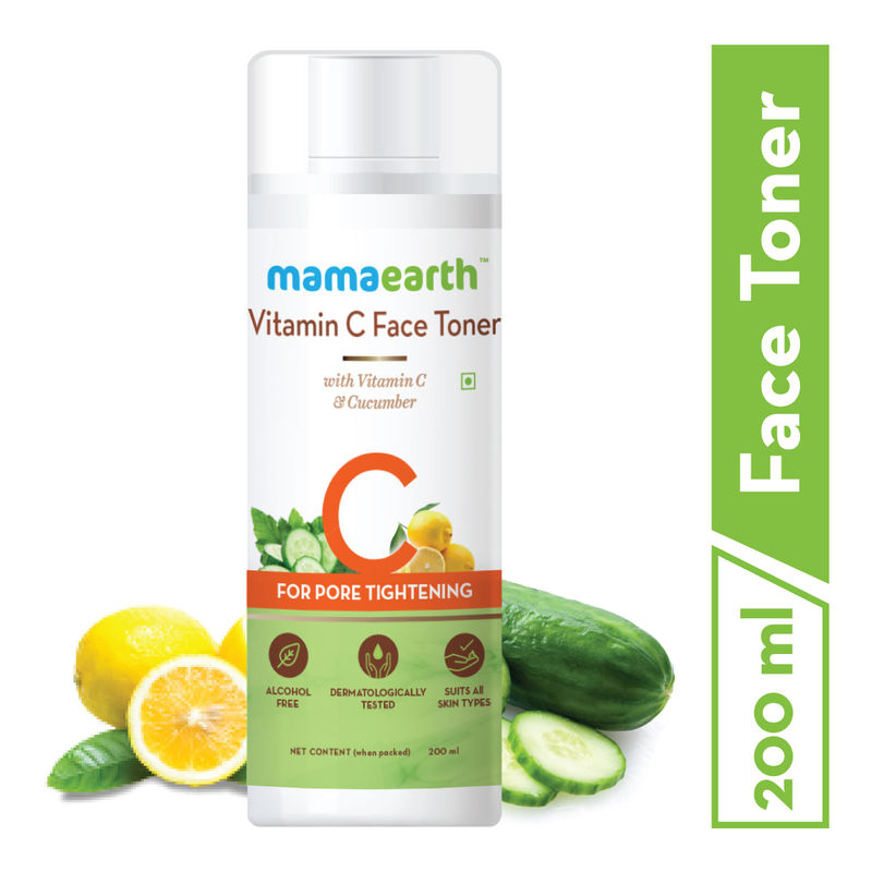 Mamaearth Vitamin C Face Toner Buy Mamaearth Vitamin C Face Toner Online At Best Price In India Nykaa