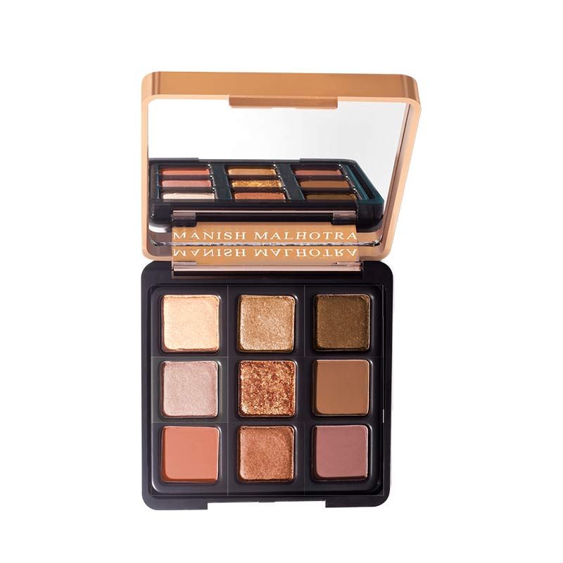 Myglamm Manish Malhotra 9 In 1 Eyeshadow Palette Soiree At Nykaa Com