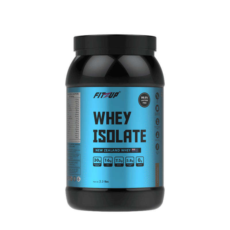 FitZup Whey Isolate Cappuccino Powder Flavour 2.3 Lbs