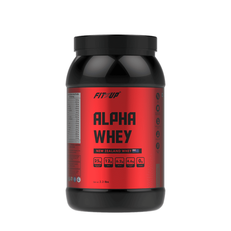 FitZup Alpha Whey Cappuccino Powder Flavour 2.3 Lbs
