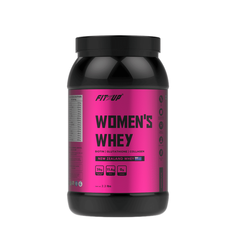 FitZup Women's Whey Chocolate Powder Flavour 2.3 Lbs