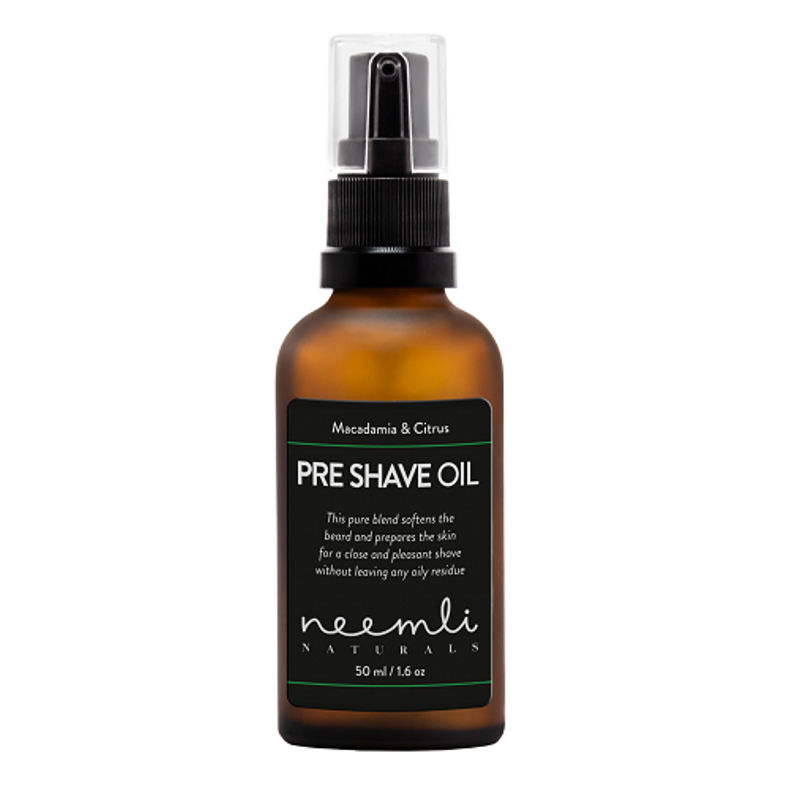 Neemli Naturals Macadamia & Citrus Pre Shave Oil