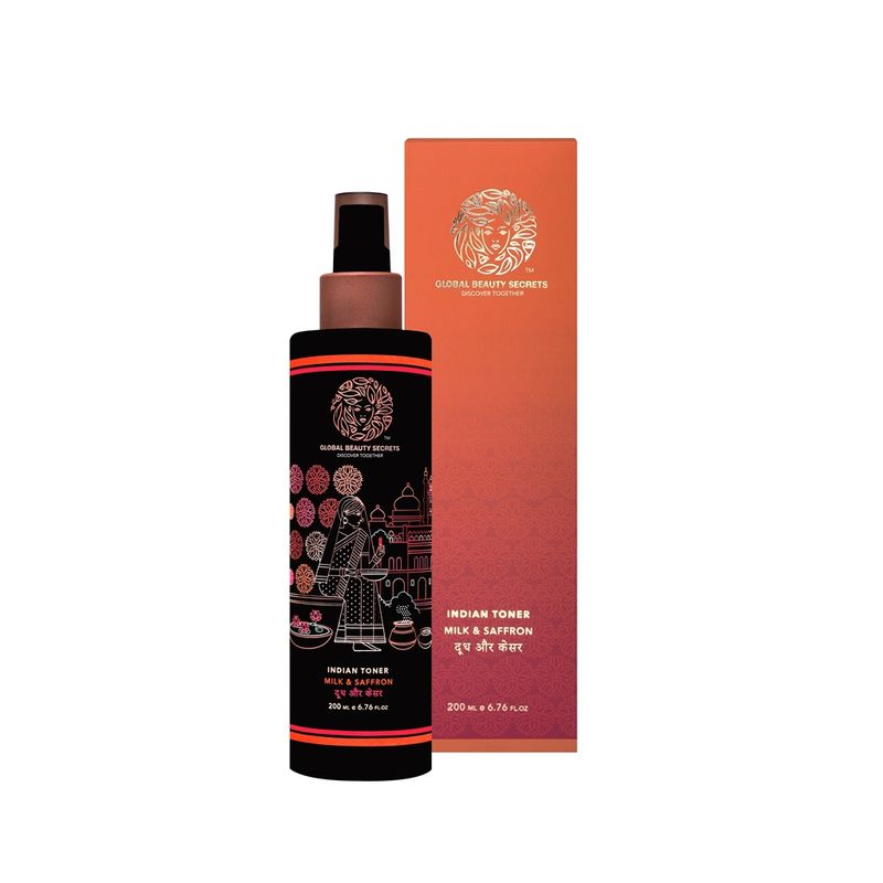 Global Beauty Secrets Indian Milk & Saffron Toner