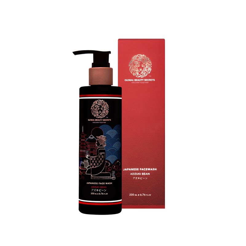Global Beauty Secrets Japanese Adzuki Bean Face Wash