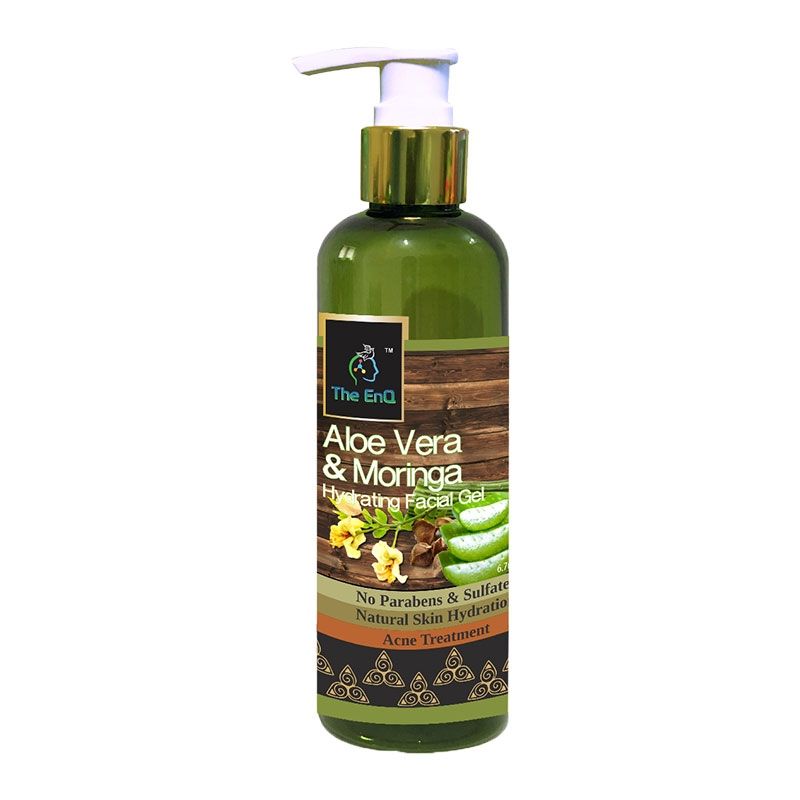 The Enq Aloe Vera And Moringa Hydrating Facial Gel | Desertcart Aruba