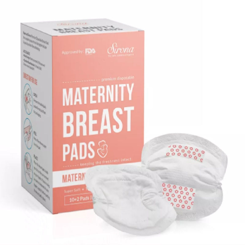 Sirona Premium Disposable Maternity Breast Pads - 10 + 2 Pads