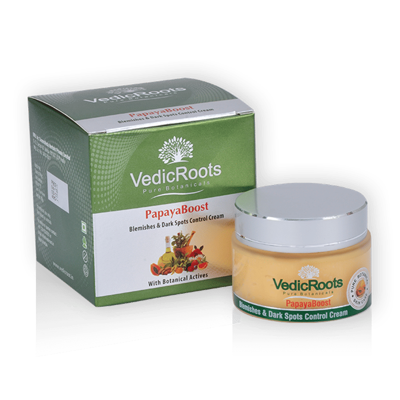 VedicRoots Papayaboost Blemishes & Dark Spots Control Cream
