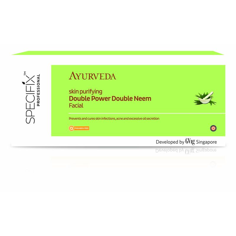 Specifix Professional Ayurveda Double Power Double Neem Facial Kit