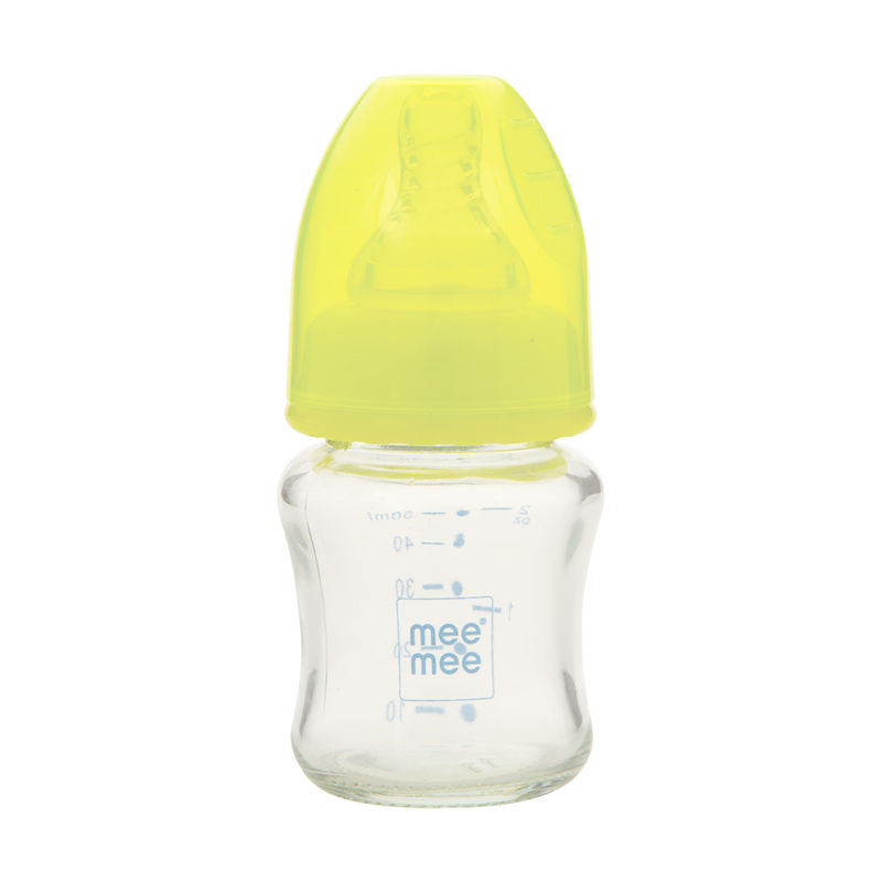 mee mee glass feeding bottle