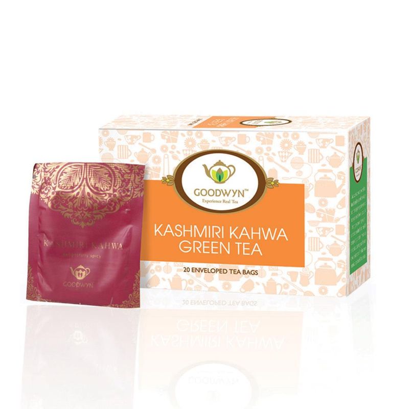 Goodwyn Kashmiri Kahwa Green Tea 20 Tea Bags