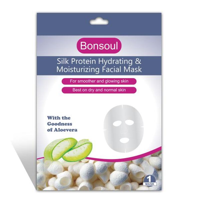 Bonsoul Silk Protein Hydrating & Moisturizing Facial Mask