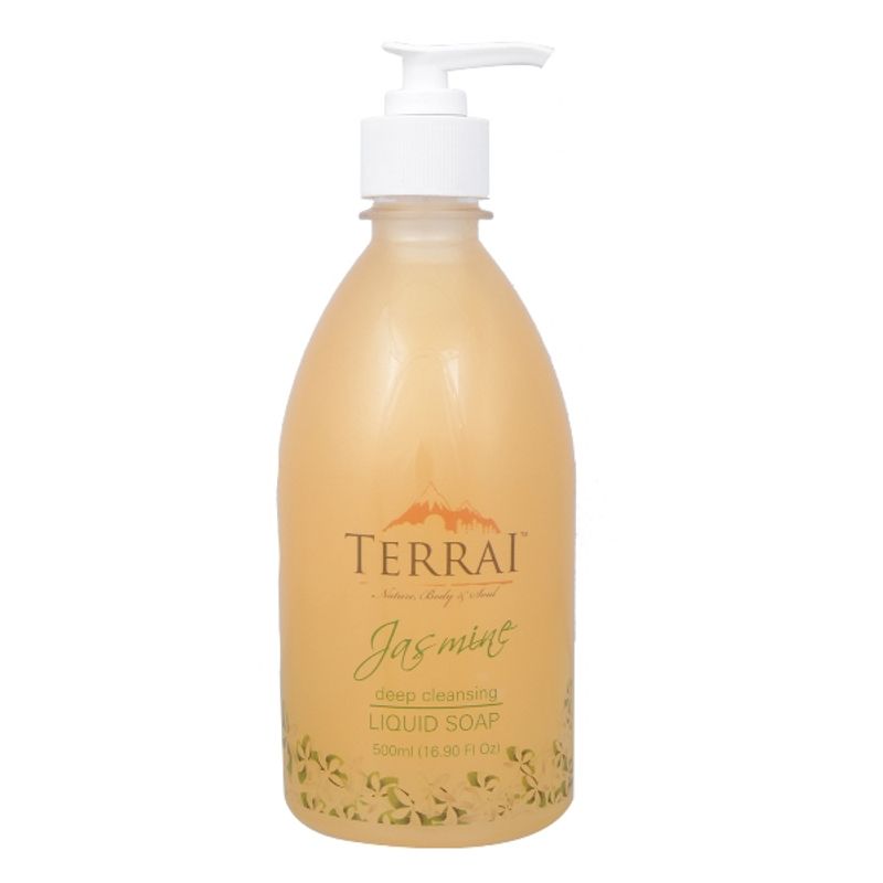 Terrai Jasmine Deep Cleansing Liquid Soap