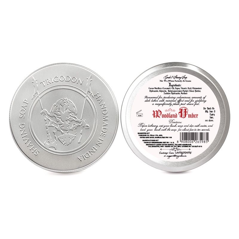 Trigodon Woodland Umber Shaving Soap