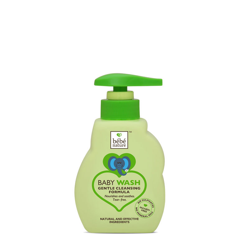 Bébé Nature Natural Baby Wash Gentle Cleansing Formula (Tear Free)