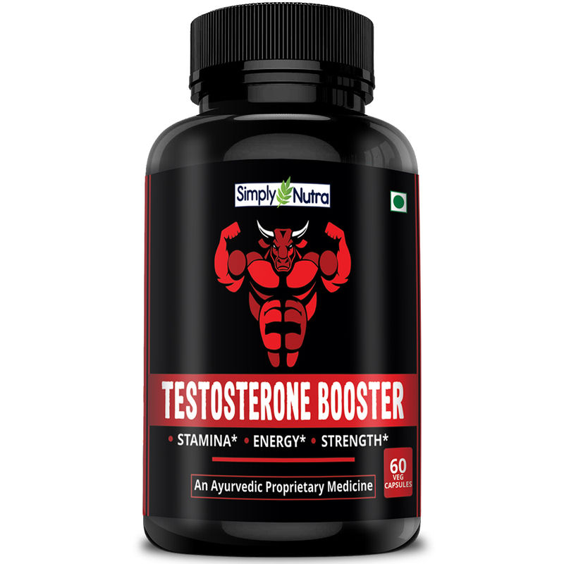Buy Simply Nutra Testosterone Booster Unflavored 60 Capsules Online