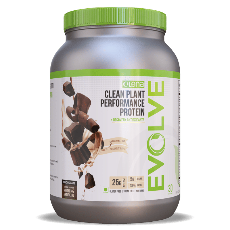 Olena Evolve Performance Plant Protein Powder Chocolate Flavour