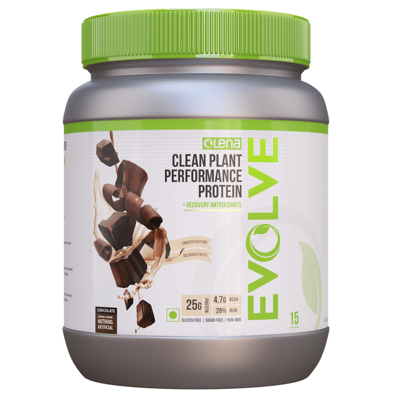 Olena Evolve Performance Plant Protein Powder Chocolate Flavour