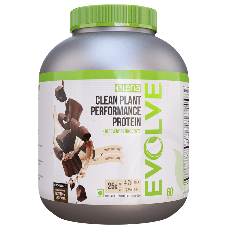 Olena Evolve Performance Plant Protein Powder Chocolate Flavour