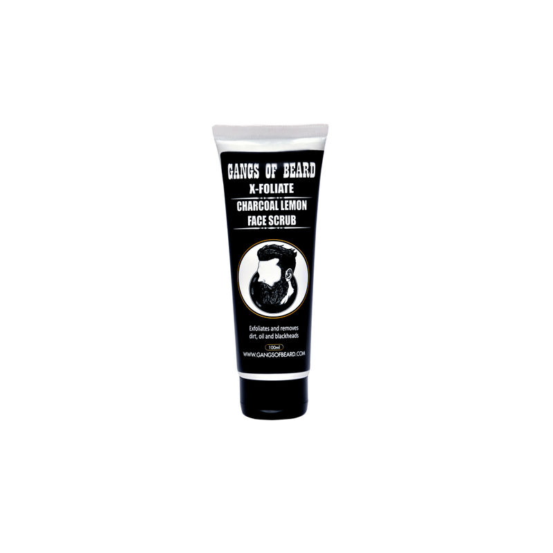 Gangs of Beard X-Foliate Charcoal Lemon Face Scrub