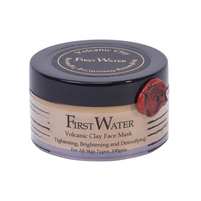 First Water Volcanic Clay Face Mask
