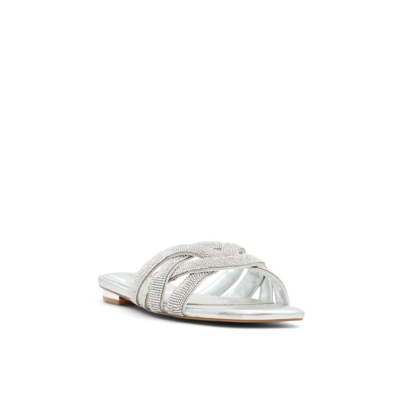 Aldo Corally Women's Silver Flats (UK 4)