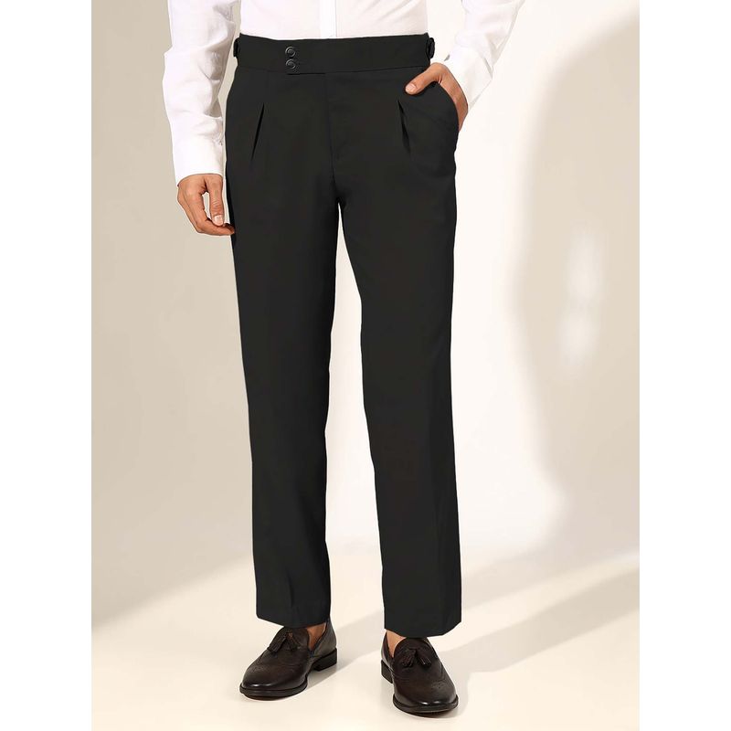 SHOWOFF Black Korean Formal Trouser (32)